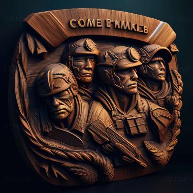 3D модель Гра Commandos Strike Force (STL)